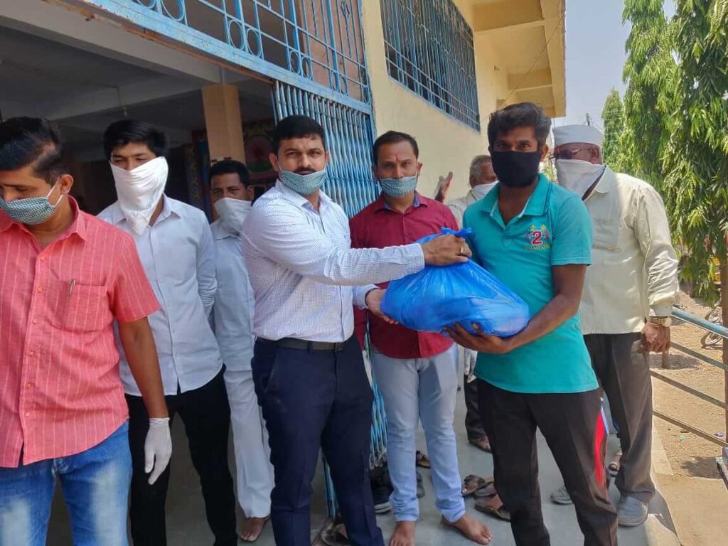 Work done during pandemic period of Covid-19 by Khakiparivar Foundation.